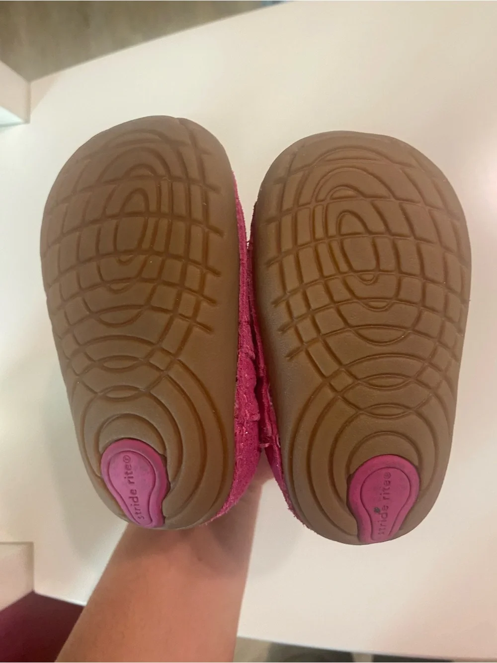 Stride Rite Girls' Pink Glitter Boots- Kids Shoes
